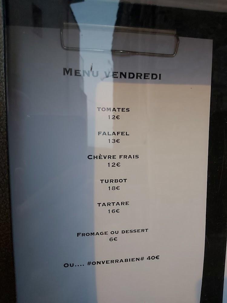 Cinq - Menu Image 1